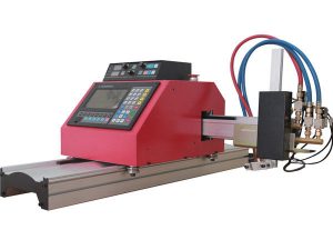 2017 دستگاه برش داغ قابل حمل gantry cnc flame plasma دستگاه برش با THC برای فولاد
