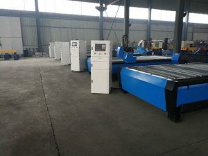 دستگاه برش شعله پلاسما قابل حمل Cnc در دستگاه برش فولاد ضد زنگ CNC