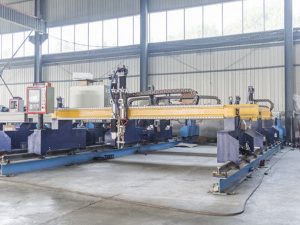 دستگاه برش پلاستیکی بشقاب cnc نوع هوشمند Gantry ماشین آلات اتوماتیک پلاسما و برش شعله